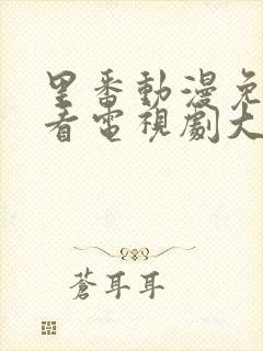 里番动漫免费观看电视剧大全在线封面