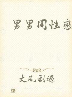 男男同性恋搞基