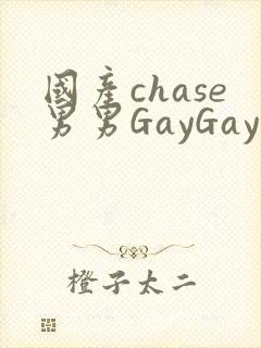 国产chase男男GayGay
