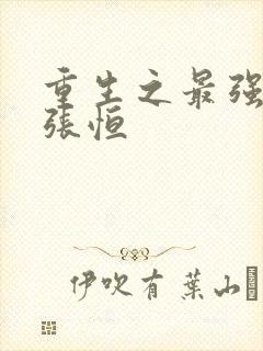 重生之最强弃少张恒