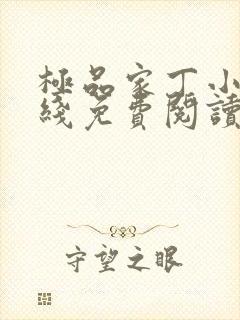 极品家丁小说在线免费阅读