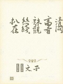 扒丝袜高清视频在线观看网站