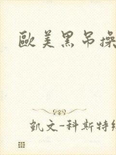 欧美黑吊操白逼封面