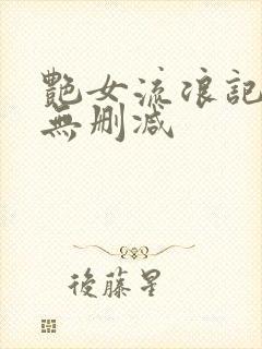 艳女流浪记电影无删减封面