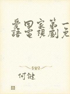 爱回家第一部国语电视剧免费观看