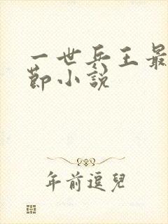 一世兵王最新章节小说