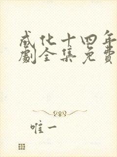 成化十四年电视剧全集免费