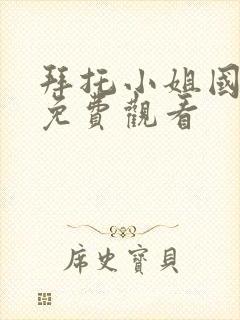 拜托小姐国语版免费观看