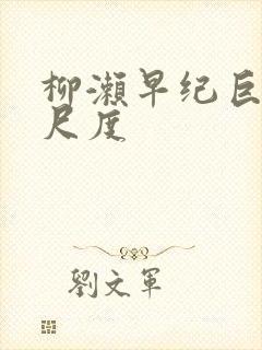 柳濑早纪巨乳大尺度封面