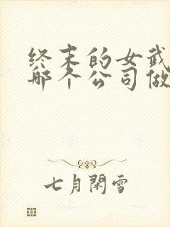 终末的女武神是哪个公司做的封面