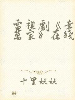 电视剧《幸福到万家》在线观看封面