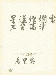 星汉灿烂电视剧免费高清