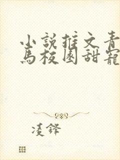 小说推文青梅竹马校园甜宠文完结视频