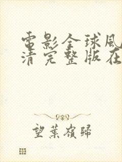 电影全球风暴高清完整版在线观看