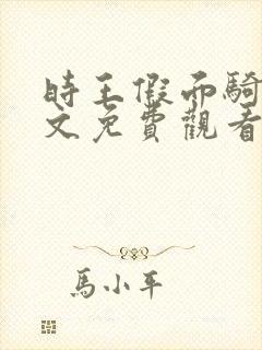 时王假面骑士中文免费观看