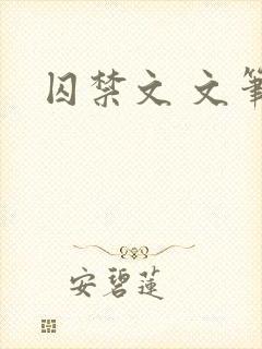 囚禁文 文笔好