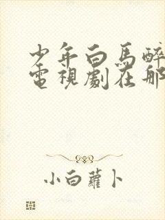 少年白马醉春风电视剧在那里能看