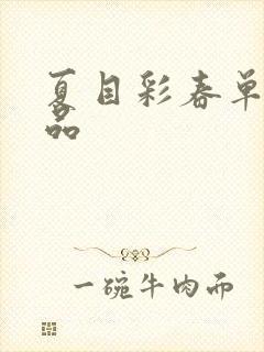 夏目彩春单体作品