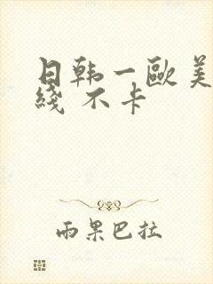 日韩一欧美 在线 不卡