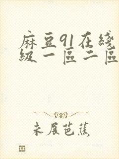 麻豆91在线一级一区二区精品观看封面