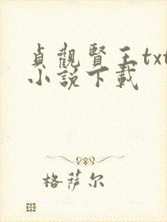 贞观贤王txt小说下载封面