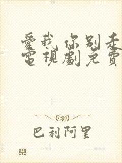 爱我你别走高清电视剧免费观看