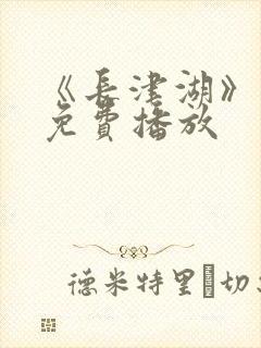 《长津湖》电影免费播放