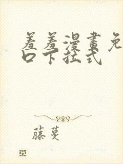 羞羞漫画免费入口下拉式