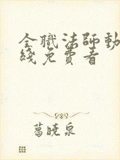 全职法师动漫在线免费看