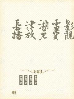 长津湖电影在线播放免费观看封面