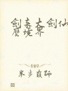 剑来大剑仙是什么境界