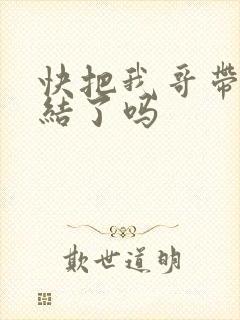 快把我哥带走完结了吗