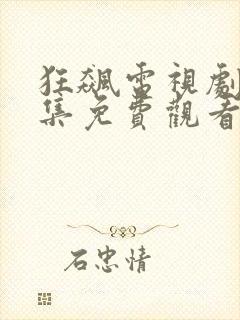 狂飙电视剧40集免费观看全集