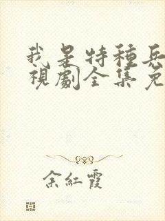 我是特种兵 电视剧全集免费观看