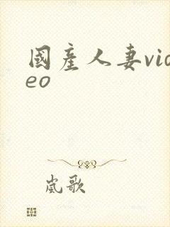 国产人妻video封面