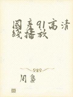 国产91高清在线播放