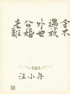 老公外遇舍不得离婚也放不下小三