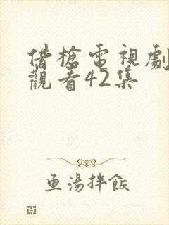 借枪电视剧免费观看42集