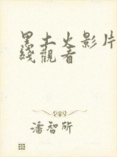 黑土火影片子在线观看