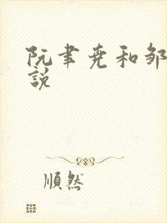 阮聿尧和邹念小说