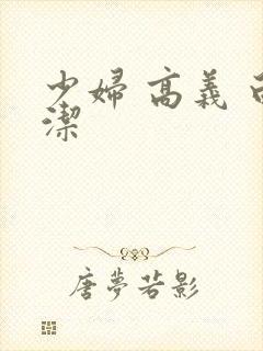 少妇 高义 白洁