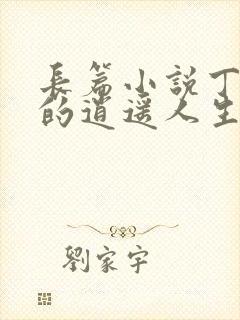 长篇小说丁二狗的逍遥人生封面