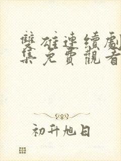 双雄连续剧40集免费观看