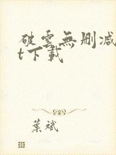 破云无删减txt下载