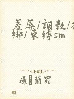 羞辱/调教/捆绑/束缚sm