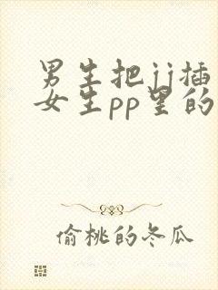 男生把jj插入女生pp里的视频