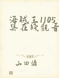 海贼王1105集在线观看免费高清