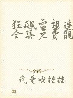 狂飙电视连续剧全集免费观看高清