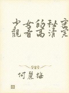 少女的秘密在线观看高清完整版电影封面