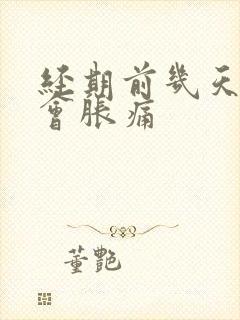 经期前几天乳房会胀痛